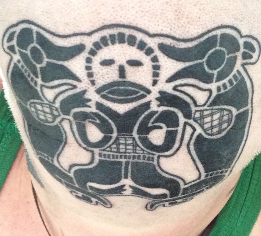 Anglo saxon sutton hoo tattoo